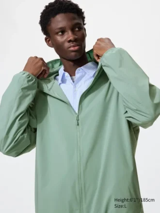 Parkas anti-UV pour homme, format de poche