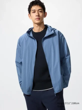 Parkas anti-UV pour homme, format de poche