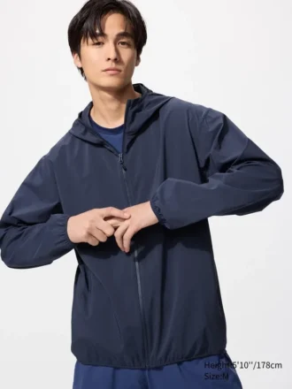 Parkas anti-UV pour homme, format de poche