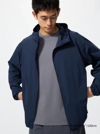 Parkas anti-UV pour homme, format de poche