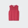 Pull en coton pour femme | Sans manches