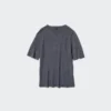 Pull en laine mérinos 3D Knit pour femme | Manches courtes