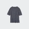 Pull en laine mérinos 3D Knit pour femme | Manches courtes