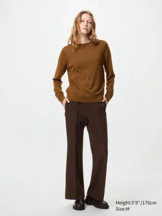 Pull en laine mérinos pour femme