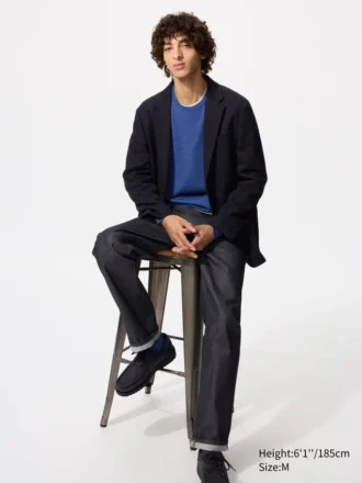 Pull en laine mérinos pour homme