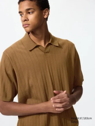 Pull en maille lavable pour homme