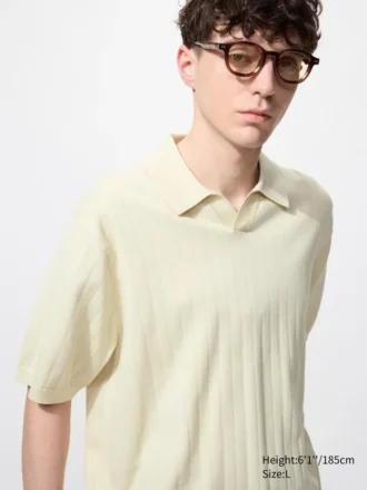 Pull en maille lavable pour homme