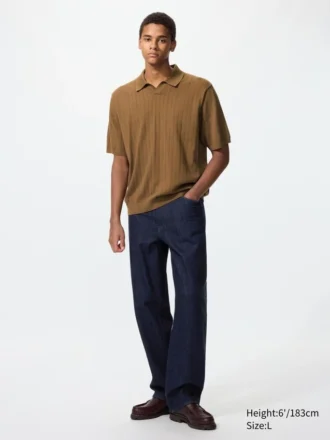 Pull en maille lavable pour homme