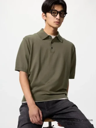 Pull en tricot lavable unisexe | Manches courtes