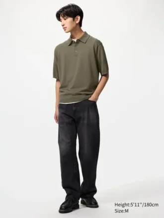 Pull en tricot lavable unisexe | Manches courtes