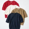 Pull pointelle pour femme | Manches courtes