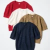 Pull pointelle pour femme | Manches courtes
