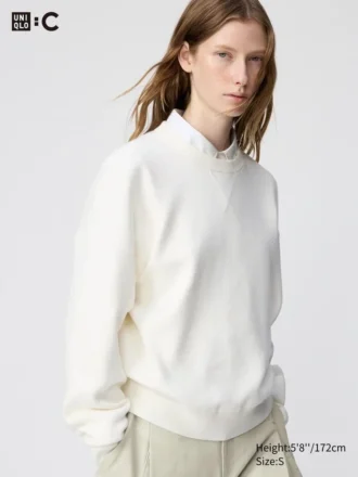 Pull unisexe en coton lisse