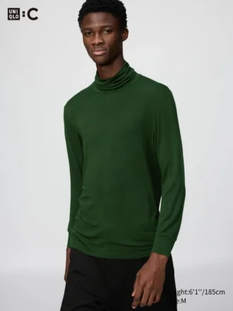 Pulls à col roulé HEATTECH Extra Warm en mélange de cachemire pour homme