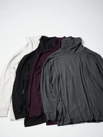 Pulls à col roulé HEATTECH Extra Warm en mélange de cachemire pour homme