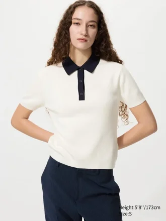 Pulls à manches courtes pour femme | Color Block