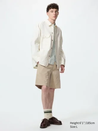 Short chino pour homme | 21,5 cm