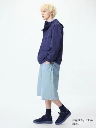 Shorts en jean unisexe | 33 cm