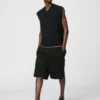 Shorts large en molleton unisexe | 23 cm