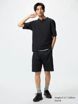 Shorts unisexe extensible | 20 cm