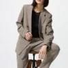 Smart Ankle Pants pour femme | À carreaux Smart Ankle Pants pour femme | À carreaux