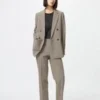 Smart Ankle Pants pour femme | À carreaux Smart Ankle Pants pour femme | À carreaux