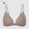 Soutien-gorge sans armatures pour femme (triangle en maille)
