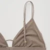 Soutien-gorge sans armatures pour femme (triangle en maille)