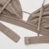 Soutien-gorge sans armatures pour femme (triangle en maille)