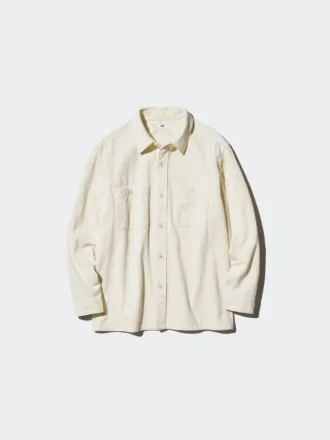 Surchemise en velours côtelé pour homme