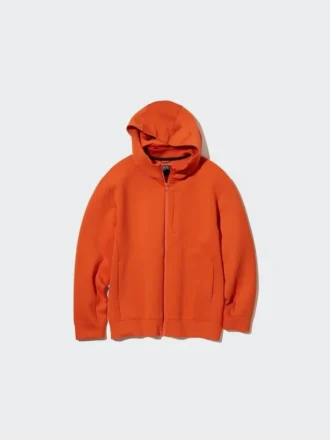 Sweats à capuche stretch sec pour homme, T-shirts manches longues et fermeture éclair intégrale