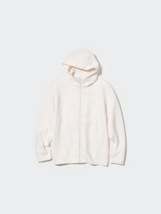Sweats à capuche stretch sec pour homme, T-shirts manches longues et fermeture éclair intégrale