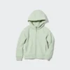 Sweats à capuche Ultra Stretch pour enfant, T-shirts manches longues et fermeture éclair intégrale Sweats à capuche Ultra Stretch pour enfant, T-shirts manches longues et fermeture éclair intégrale