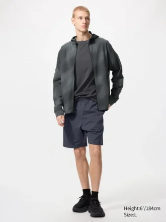 Sweats à capuche zippés intégraux DRY-EX avec protection UV pour homme | Imprimé