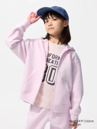 Sweats à capuche zippés pour enfants