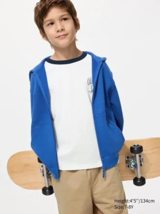 Sweats à capuche zippés pour enfants