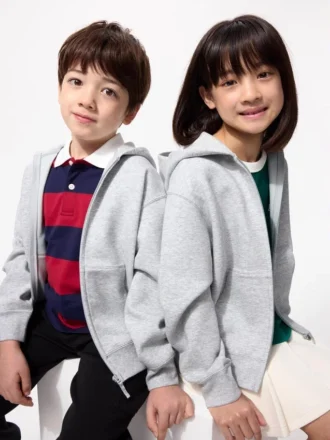 Sweats à capuche zippés pour enfants