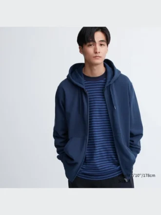 Sweats à capuche zippés pour homme