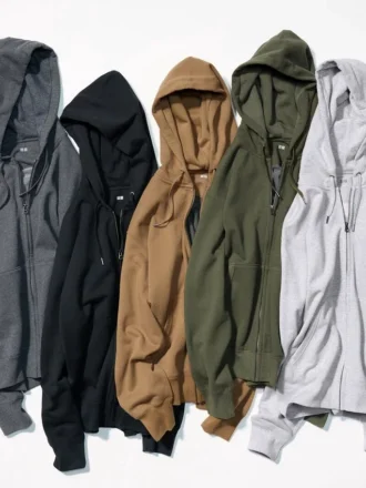 Sweats à capuche zippés pour homme