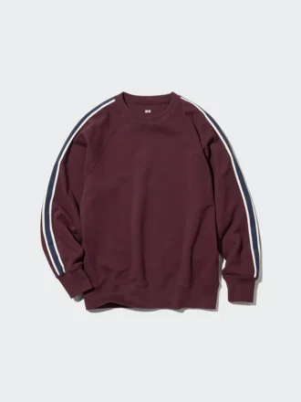 Sweats à manches longues et bandes latérales pour homme