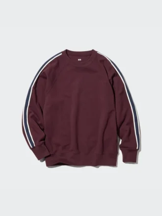 Sweats à manches longues et bandes latérales pour homme