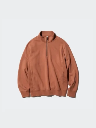 Sweats unisexes à demi-zip