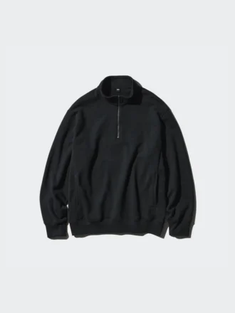 Sweats unisexes à demi-zip