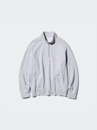 Sweats unisexes à demi-zip