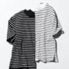 T-shirt AIRism en coton pour femme | Rayé
