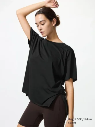 T-shirt ample AIRism pour femme
