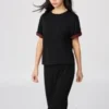 T-shirt ample en maille pour femme