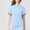 T-shirt ample en maille pour femme
