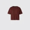 T-shirt ample en maille pour femme