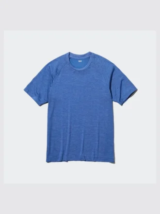 T-shirt à col rond et manches courtes DRY-EX pour homme (imprimé)